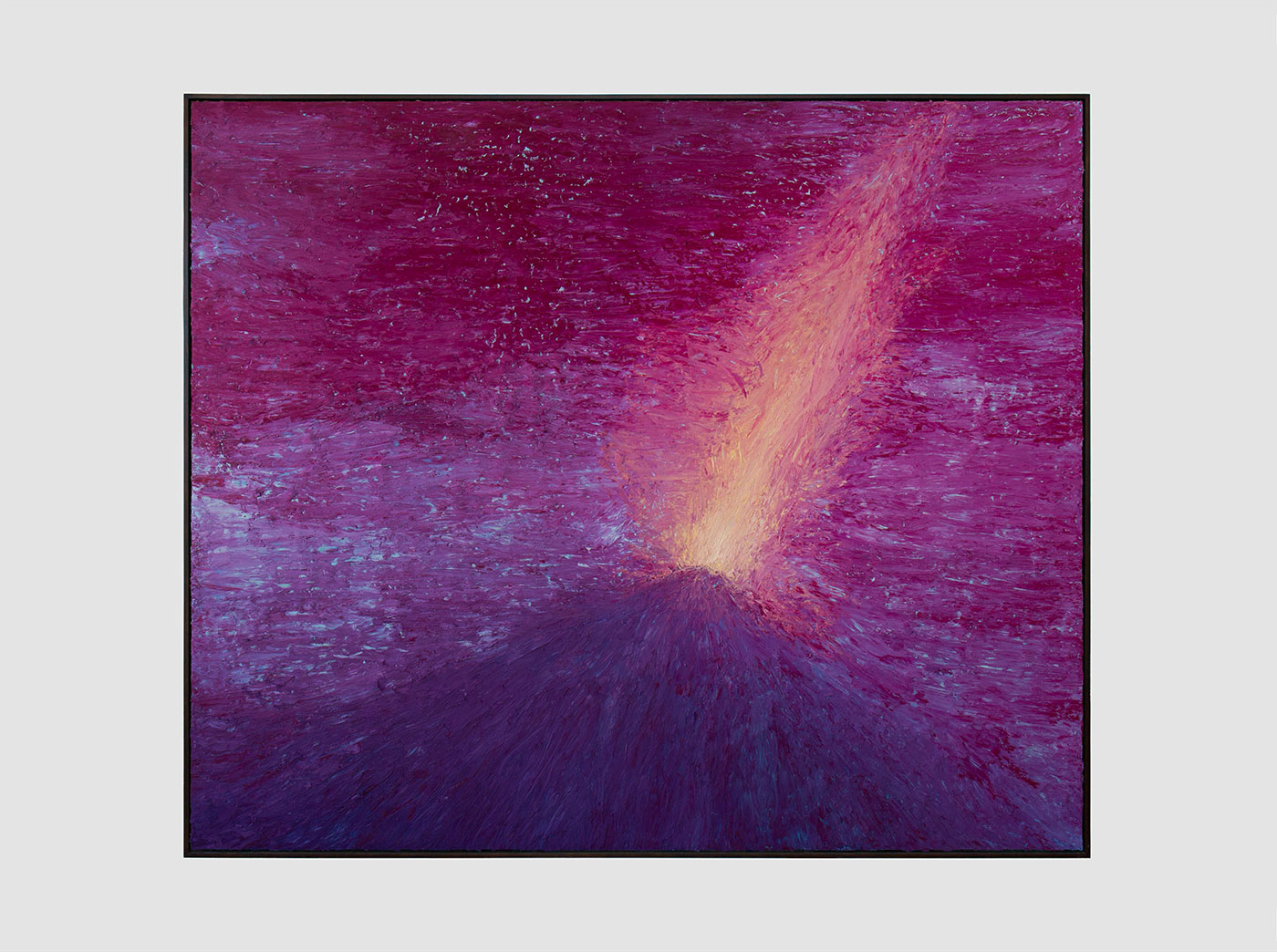 Brice Guilbert, Fournez, 2026. Oil stick on wood, 82 5/8 x 98 3/8 in <br>(210 x 250 cm)
